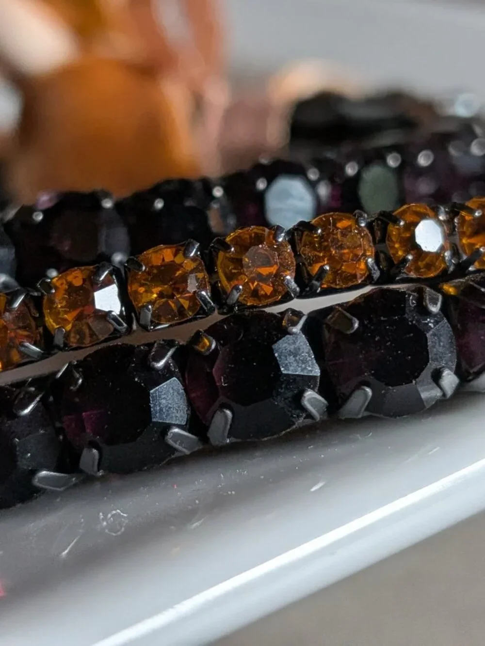 Zara Pack of Combined Elastic Rhinestone Bracelets